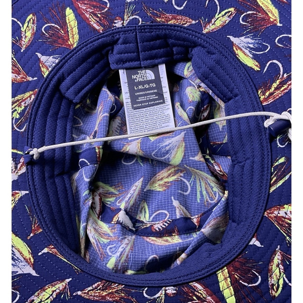 The North Face Class V Brimmer Hat In Summit Navy Han Colors (Size L/XL). - Picture 7 of 12